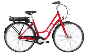 Raleigh Darlington ELcykel 5 LED RØD