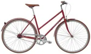 Raleigh Kent Dame . mat rød