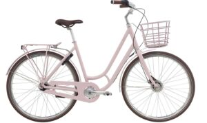 Centurion Aura Dame 52 cm Pink med kurv og 7 gear