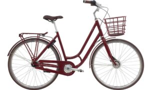 Centurion Aura Dame 52 cm Bordeaux med kurv og 7 gear